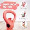 Yes4All - Agarre Antideslizante para Mancuernas de Neopreno, Color Rojo