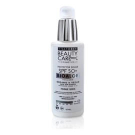 Bloqueador Solar Facial Fps50 Orgánico Bio Aloe Toque Seco