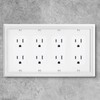 Henne Bery Sunken Pearls Heavy Duty Decorative Wall Plate Switch