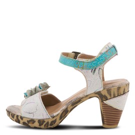 Spring Step L'Artiste Women's Wildcat Quarter Strap Sandal Ice Multi EU 40 / US 9