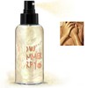 HOSAILY Body Glitter Spray - Silver Body Shimmer for Face,