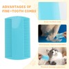 BUWUSMU 90 Pcs Double Side Tooth Pet Flea Comb Bulk