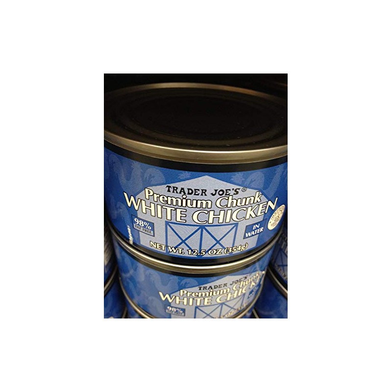 Trader Joe's Premium Chunk White Chicken in Water 12.5 Oz