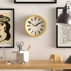 JONES CLOCKS® Hot Tub Wall Clock | Small Retro Round