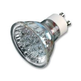 Ex-Pro® GU10C, GU10-C 20 LED White Light Cool Running Daylight Blub
