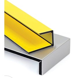 Falken Design Aluminum Composite Panel Brushed Silver 24"x 48", 1/8" Thick