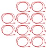 10Set Banana Plug Test Lead Brass PVC Electrical Test Wire