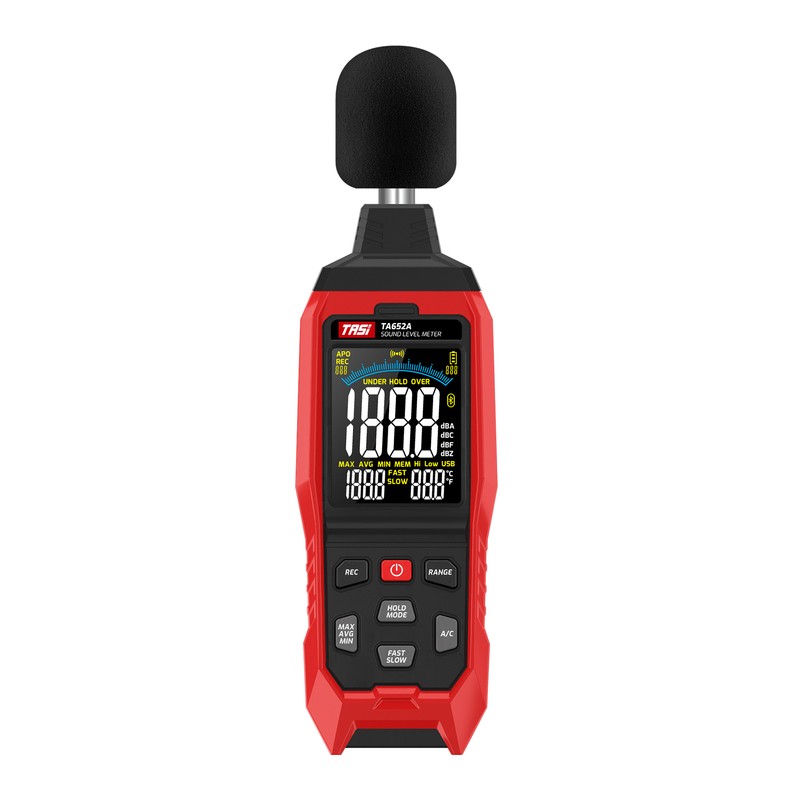 TASI TA652A 30~130dB Noise Decibel Noise Tester A/C Weighting Industry