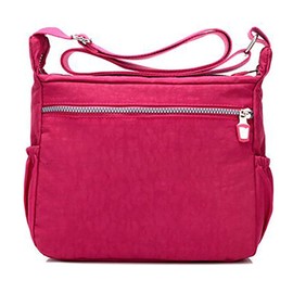 GFM Womens Waterproof Nylon Cross Body Shoulder Bag - S2-1218-Pink- (88)(NCB-1218-CRTGLB)