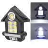 Solar Street Light House Shape ABS LED Motion Sensing Solar