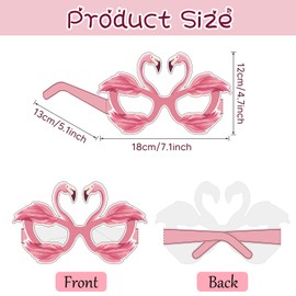 ZOSIGN Funny Hawaiian Glasses, Pack of 16 Hawaiian Party Glasses, Tropical Party Sunglasses, Hawaiian Funny Glasses for Hawaiian Theme, Party Decoration, Photo Props