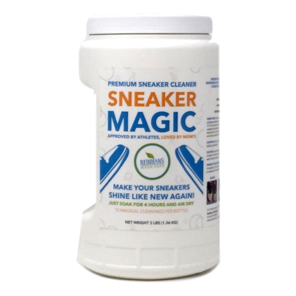 Wash Safe Industries WS-SM-3LB Sneaker Magic Premium Sneaker Cleaner, 3lb Bottle