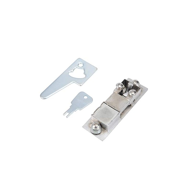 uxcell Electric Cabinet Door Cam Lock, Fit for 0.16-inch(4mm) Thick