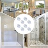 8 Pcs Suction Hooks, Clear Towel Hooks Window Suckers with