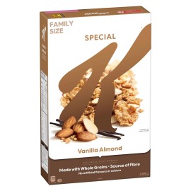 Kellogg's Special K Vanilla Almond, Family Pack, Cereal 658g/23oz.