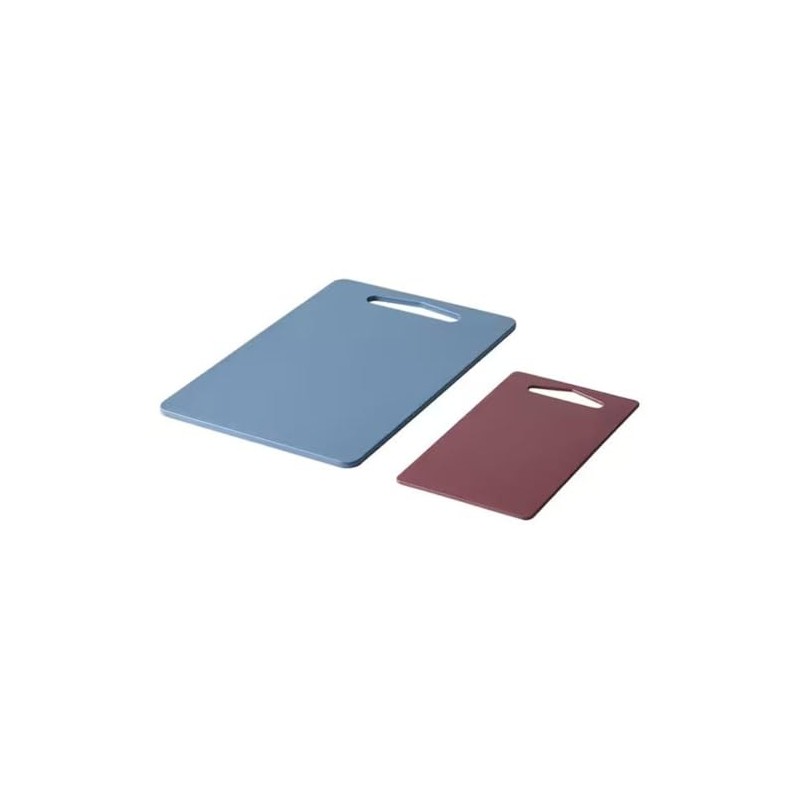 BERGTUNGA Beritunga Cutting Board Set of 2 - Dark Blue/Red