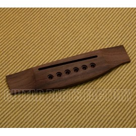 Aftermarket GB-0850-LRF Left-Handed Rosewood Acoustic Guitar Bridge 1mm Oversized
