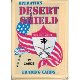 1 PACK 1991 OPERATION DESERT SHIELD  FROM A NEW FACTORY SEAL UNOPEN UNSEARCH BOX