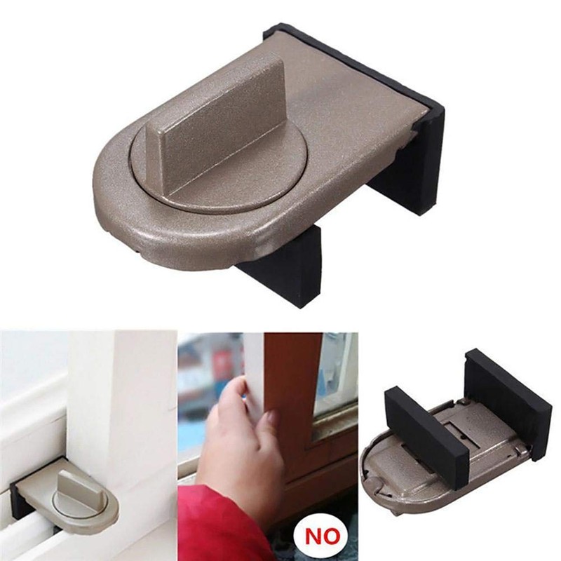 4 Pack Sliding Door Safety Lock Adjustable Sliding Door Child