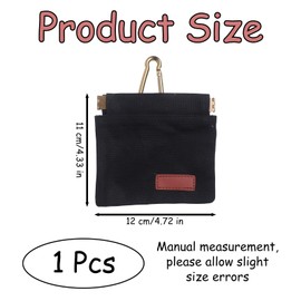 Laopipfu Dog Treat Bag, 1 Pcs Puppy Dog Training Pouch Hands Free Walking Treat Pouch, for Pet Puppy Travel or Outdoor Use, for Training