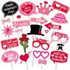 Valentine's Day Photo Booth Props Happy Lovers Selfie Photobooth Props,