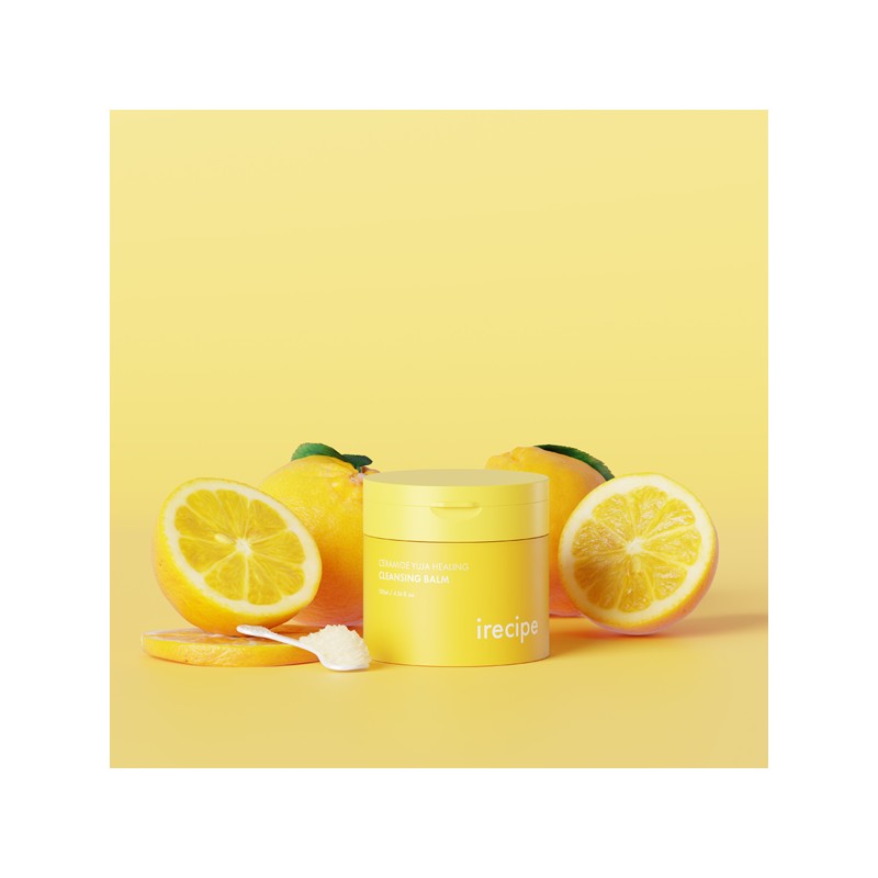 Irecipe 콜라보 블랙헤드 세라마이드 유자 힐링 클렌징 밤 135ml+10g Collabo