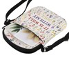 JXGZSO Christian Floral Shoulder Bag It Is Well With My