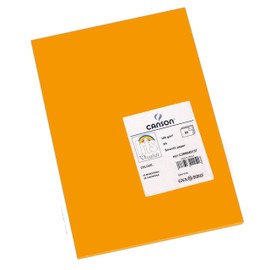 Canson Iris Vivaldi A4 185 gsm Smooth Colour Paper - Clementine (Pack of 50 Sheets)