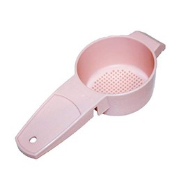 Tupperware Sifter Gadget Small Tea Strainer Kitchen Tool Pink Prosecco