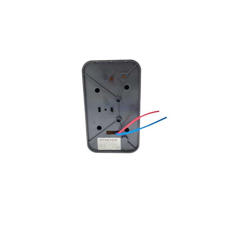 RASMACOR | Wired Doorbell Manual Ding Dong Chime | Mechanical