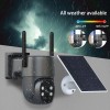 4G Solar Security Camera Wireless IP65 Waterproof & Motion Alarm