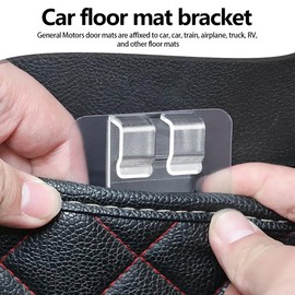 yotutun 60 Stück Auto-Fußmatten Befestigungsaufkleber, Automatten Halter Mehrzweck Automatten Befestigungsschnallen Auto Fussmatten Fixclips Teppich Bodenmatten Halterung für Bodenmatten