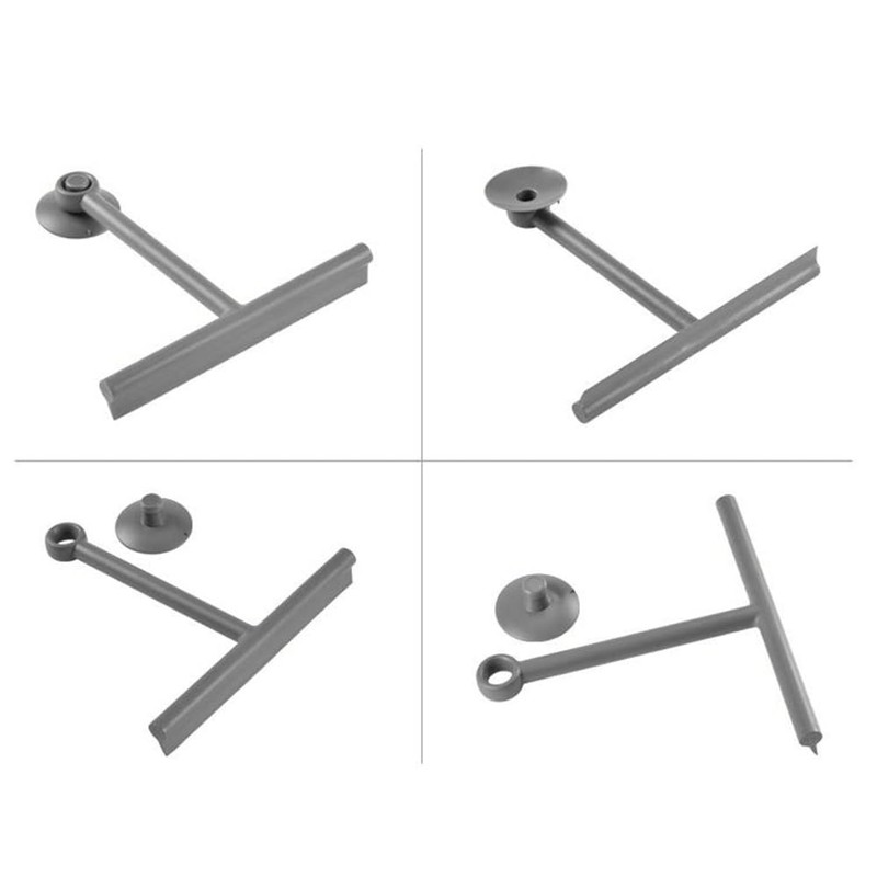 yksiahfi Shower Squeegee Glass Clean Scraper Hanger Floor Window Cleaning