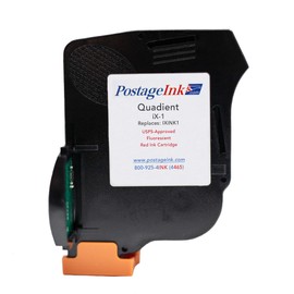 PostageInk.com IXINK1 Red Ink Cartridge for iX-1 Postage Meters Sure.Jet # A0146668