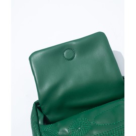 F.C. POUCH/MINI BAG TECH LEATHER CONTOUR MINI POUCH, green