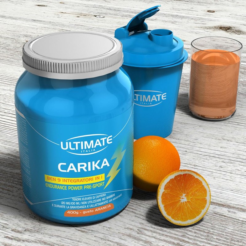 Ultimate Italia - Carika gusto Arancia - 400g - Pre