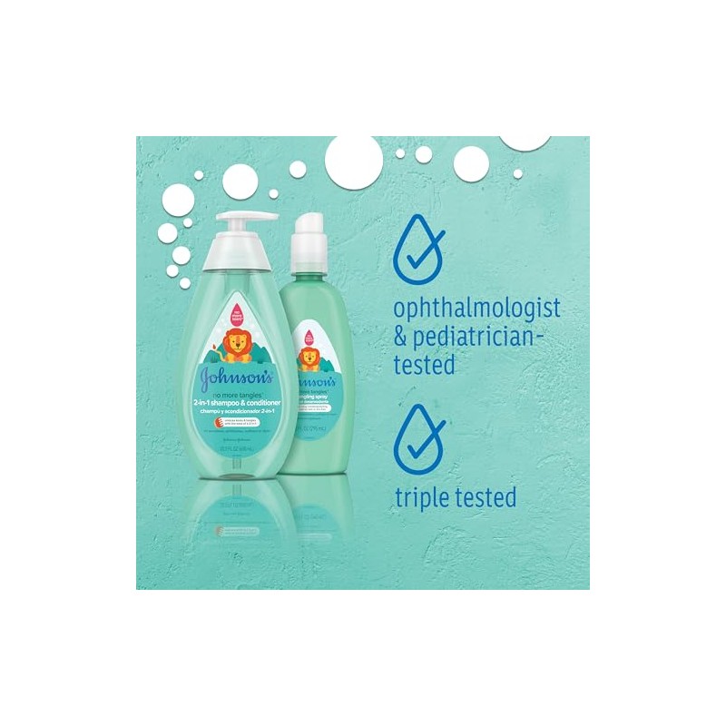Johnson?s Tear Free Detangling 2-in-1 Toddler & Kids Shampoo &