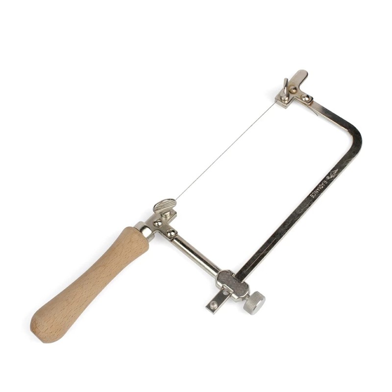 HOMESOM 1PC Coping Saw Steel Frame With 1mm Diamond Wire
