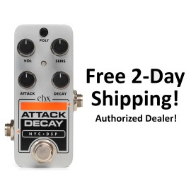 Electro-Harmonix New Electro-Harmonix EHX Pico Attack Decay Tape Reverse Simulator Guitar Pedal