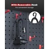 Napatyre Magnetic Work Light, 4400mAh Rechargeable Flexible Gooseneck Work Light