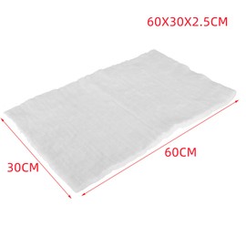 CiCixixi Exhaust Wool Silencer Insulation Wool Ceramic High Temperature for Moped Scooter Moped Stone Wool (60 x 30 x 2.5 cm)