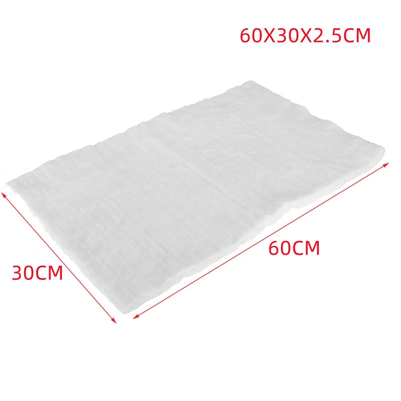 CiCixixi Exhaust Wool Silencer Insulation Wool Ceramic High Temperature for