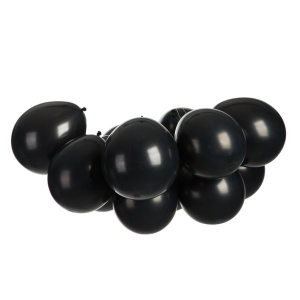 5 Inches Black Balloons Mini Latex Balloons Party Decorations, Pack of 200