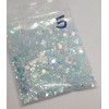 Highly Reflective Light Blue Glitter Mix - Craft - Nail