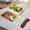 Fabulous Lunch Box Lunch Box with Cutlery, Various Vegetables and