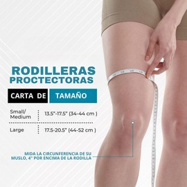 Hirola Rodilleras de Protección, Rodilleras Deportivas para Voleibol, Gym, Basquetbol, Patinaje con Esponja Gruesa Antiderrapante, Rodilleras para Evitar Lesiones, Knee Relief (Grande)