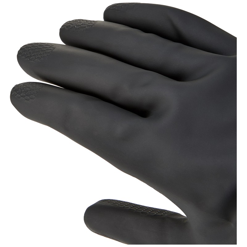 Polyco 516 Maxima Heavy Duty Flock Lined Natural Rubber Gloves