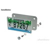 Stainless Steel Backing Reinforce Plate for Motorcycle License Plate, Chrome