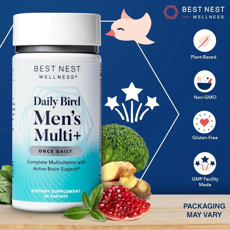 Megafood Multivitamínico Avanzado Hombres 60 Tabletas