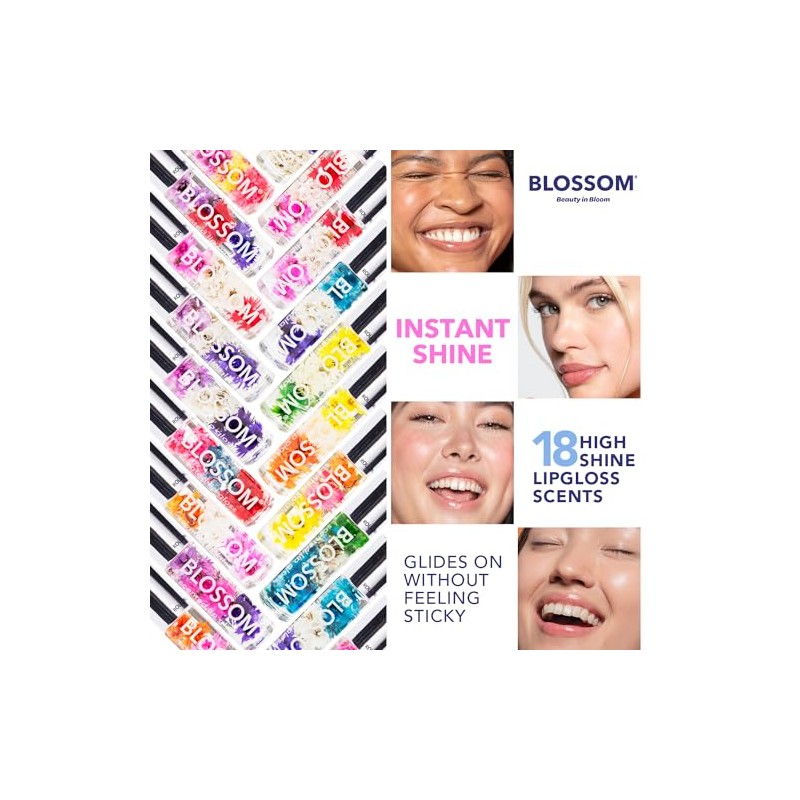 Blossom Roll On Lip Gloss - Mango
